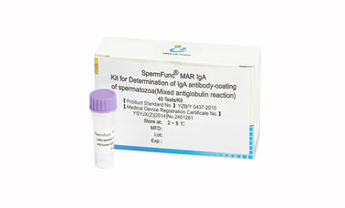 мужской диагностический набор 40Т/Кит для определения покрытия антитела ИгА сперматозоидов